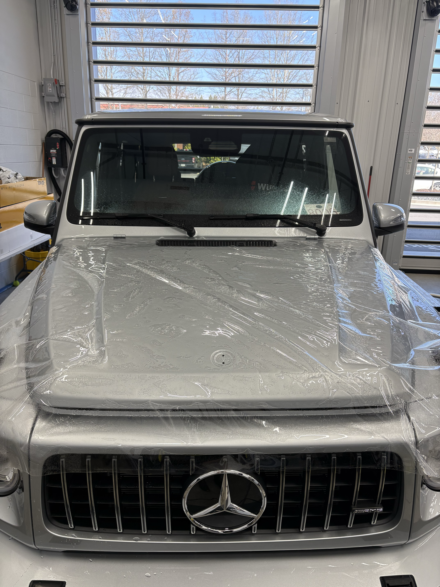 XPEL Ultimate Plus PPF on white vehicle at Georgia dealership